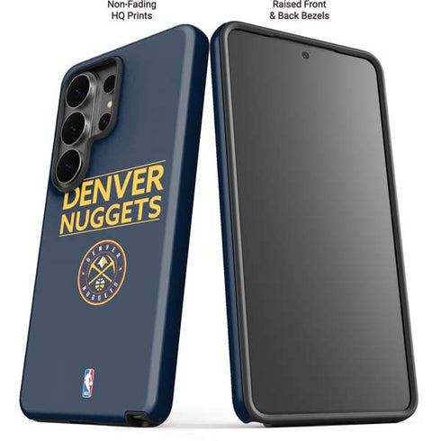 NBA Denver Nuggets Standard - Light Blue Galaxy S26 Ultra Impact Case