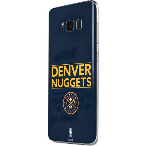 NBA Denver Nuggets Standard - Light Blue Galaxy S8 Plus Skin