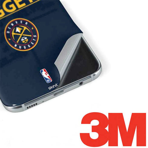 NBA Denver Nuggets Standard - Light Blue Galaxy S8 Plus Skin