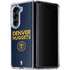 NBA Denver Nuggets Standard - Light Blue Galaxy Z Fold5 5G Clear Case