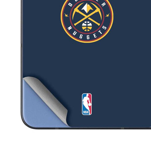 NBA Denver Nuggets Standard - Light Blue Galaxy Z Fold5 5G Skin