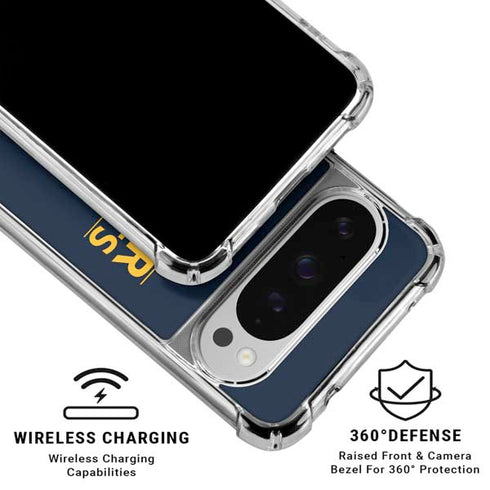 NBA Denver Nuggets Standard - Light Blue Google Pixel 10 Pro XL Clear Case