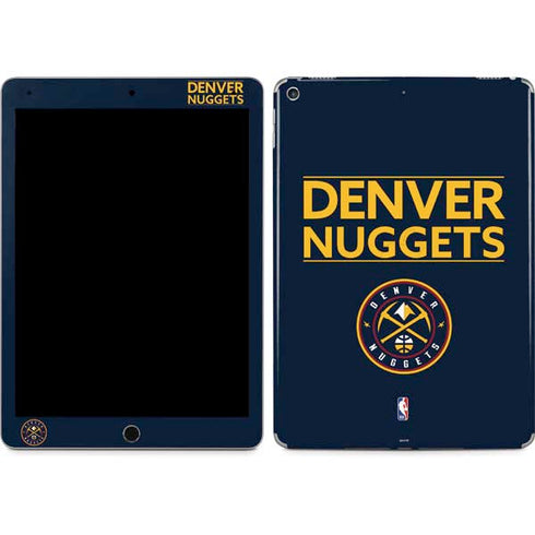 NBA Denver Nuggets Standard - Light Blue iPad Skins