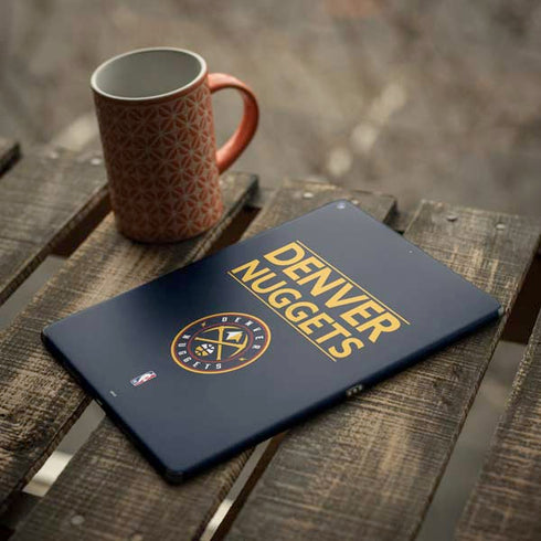 NBA Denver Nuggets Standard - Light Blue iPad Skins