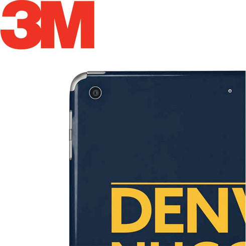 NBA Denver Nuggets Standard - Light Blue Apple iPad Skin