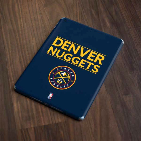 NBA Denver Nuggets Standard - Light Blue Apple iPad Skin