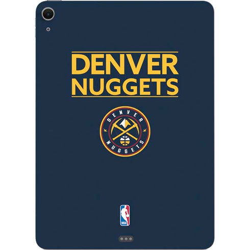 NBA Denver Nuggets Standard - Light Blue Apple iPad Air Skin