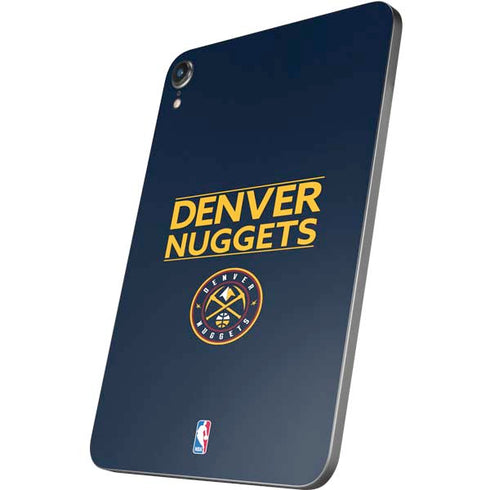 NBA Denver Nuggets Standard - Light Blue Apple iPad Mini Skin