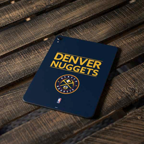 NBA Denver Nuggets Standard - Light Blue Apple iPad Pro Skin