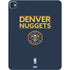NBA Denver Nuggets Standard - Light Blue iPad Pro 13in M4 (2024) Skin