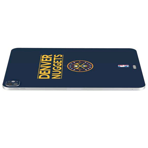 NBA Denver Nuggets Standard - Light Blue iPad Pro 13in M4 (2024) Skin