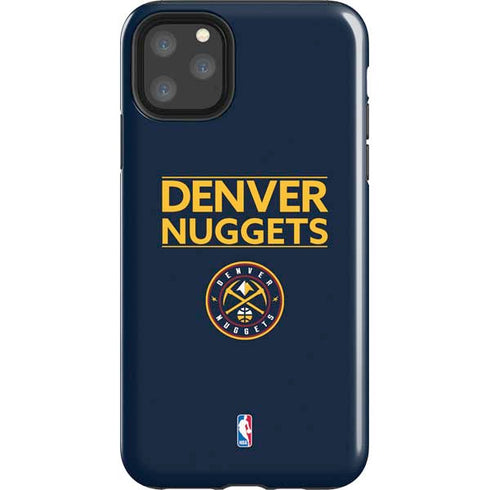 NBA Denver Nuggets Standard - Light Blue iPhone Cases