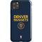 NBA Denver Nuggets Standard - Light Blue iPhone Cases