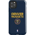 NBA Denver Nuggets Standard - Light Blue iPhone Cases