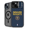 NBA Denver Nuggets Standard - Light Blue iPhone 13 Kickstand Case