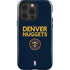 NBA Denver Nuggets Standard - Light Blue iPhone 15 Pro Impact Case