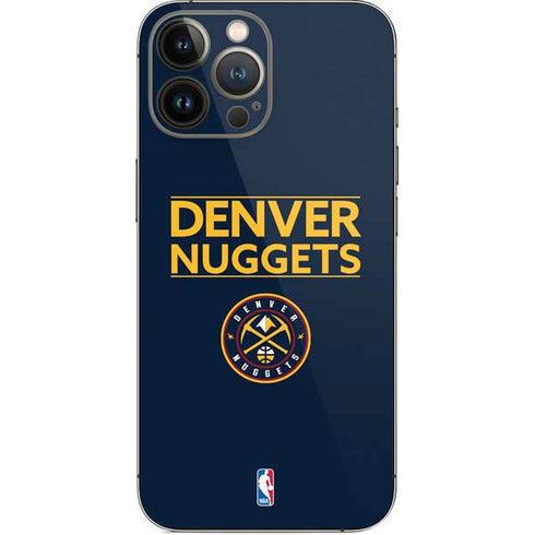 NBA Denver Nuggets Standard - Light Blue iPhone 15 Pro Max Skin