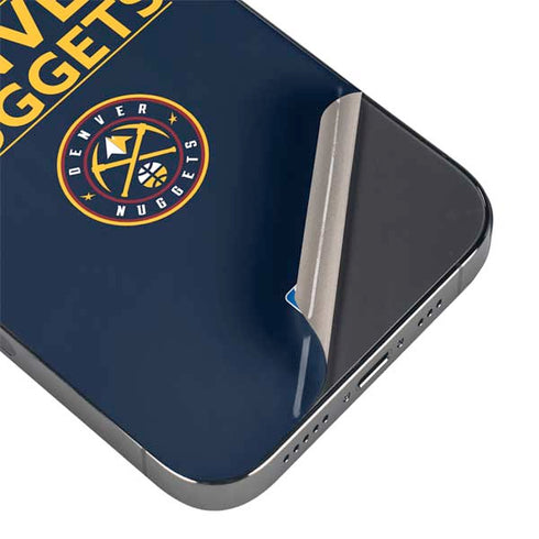 NBA Denver Nuggets Standard - Light Blue iPhone 15 Pro Max Skin