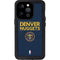 NBA Denver Nuggets Standard - Light Blue iPhone 15 Pro Waterproof Case