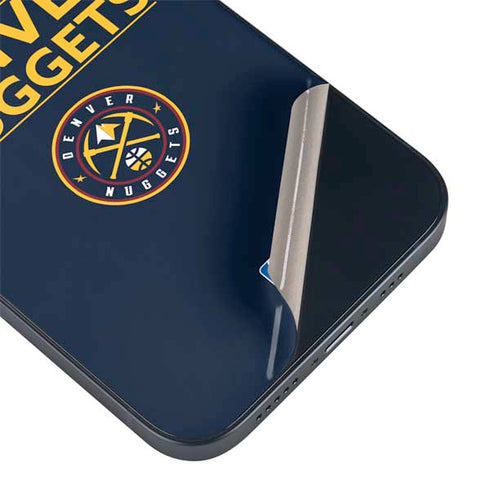 NBA Denver Nuggets Standard - Light Blue iPhone 15 Skin