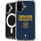 NBA Denver Nuggets Standard - Light Blue iPhone 16 MagSafe Case