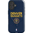 NBA Denver Nuggets Standard - Light Blue iPhone 16 Magsafe Impact Case