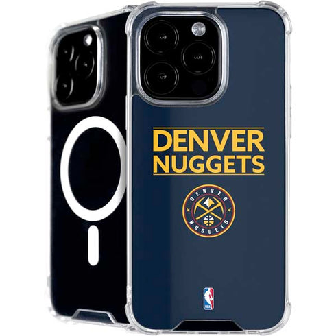 NBA Denver Nuggets Standard - Light Blue iPhone 16 Pro MagSafe Case