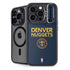 NBA Denver Nuggets Standard - Light Blue iPhone 16 Pro Max Kickstand Case