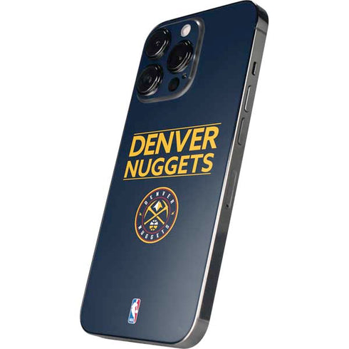 NBA Denver Nuggets Standard - Light Blue iPhone 16 Pro Max Skin