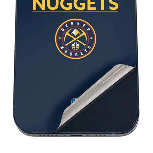 NBA Denver Nuggets Standard - Light Blue iPhone 16 Skin