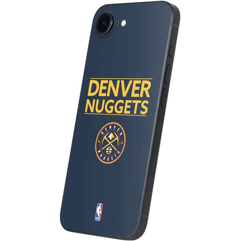 NBA Denver Nuggets Standard - Light Blue iPhone 16e Skin