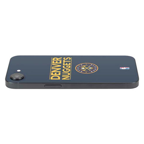 NBA Denver Nuggets Standard - Light Blue iPhone 16e Skin