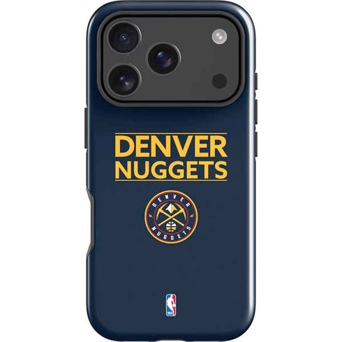 NBA Denver Nuggets Standard - Light Blue iPhone 18 Pro Impact Case