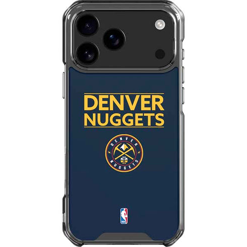 NBA Denver Nuggets Standard - Light Blue iPhone 18 Pro Max Clear Case