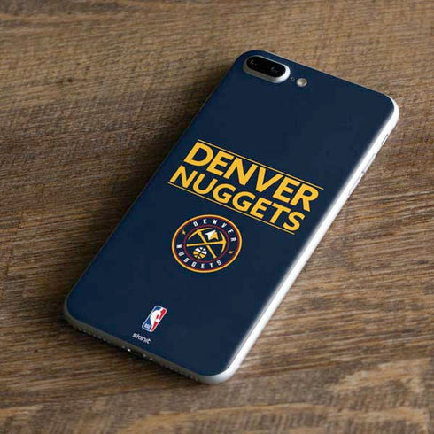 NBA Denver Nuggets Standard - Light Blue iPhone 7 Plus Skin
