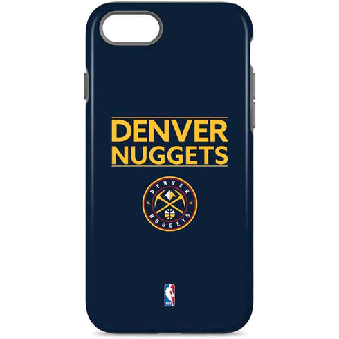 NBA Denver Nuggets Standard - Light Blue iPhone Cases
