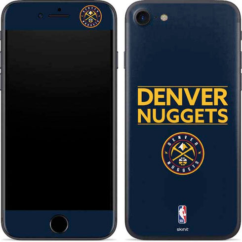 NBA Denver Nuggets Standard - Light Blue iPhone 7 Skin