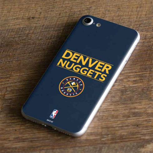NBA Denver Nuggets Standard - Light Blue iPhone 7 Skin