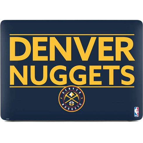 NBA Denver Nuggets Standard - Light Blue Apple MacBook Air Skin