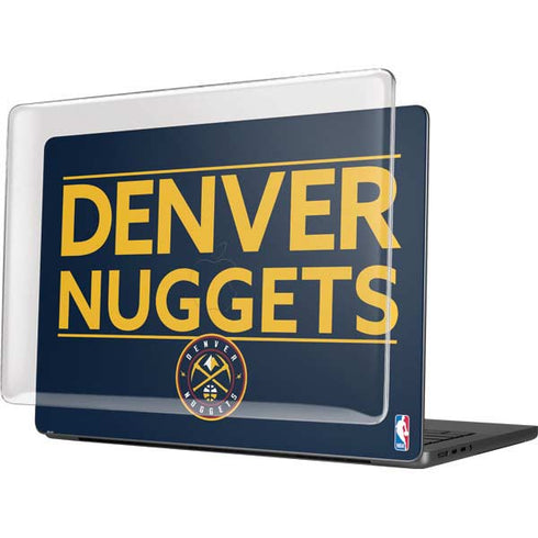 NBA Denver Nuggets Standard - Light Blue MacBook Pro 14in (2021-24) Case plus Skin