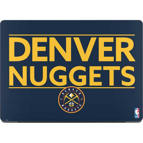 NBA Denver Nuggets Standard - Light Blue Apple MacBook Pro 14-inch Skin