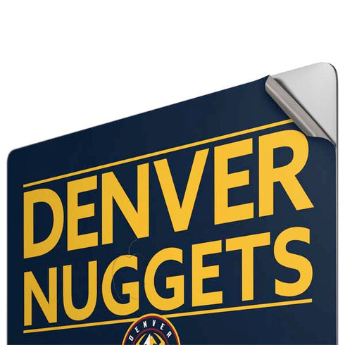 NBA Denver Nuggets Standard - Light Blue Apple MacBook Pro 16-inch Skin