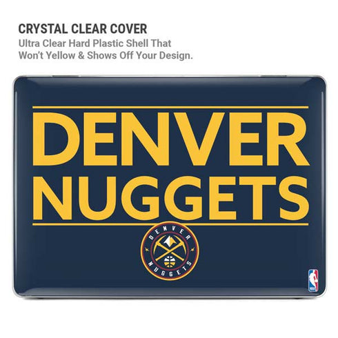 NBA Denver Nuggets Standard - Light Blue MacBook Cases