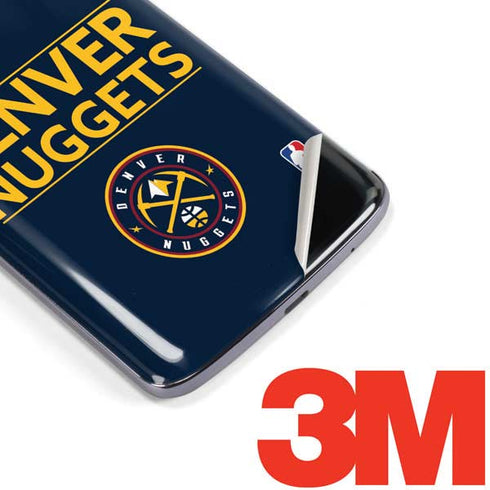 NBA Denver Nuggets Standard - Light Blue Moto E5 Plus Skin