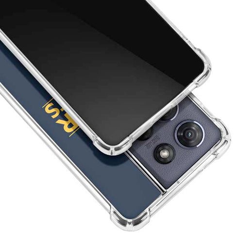 NBA Denver Nuggets Standard - Light Blue Moto G 5G (2025) Clear Case