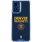 NBA Denver Nuggets Standard - Light Blue Moto G 5G (2024) Clear Case