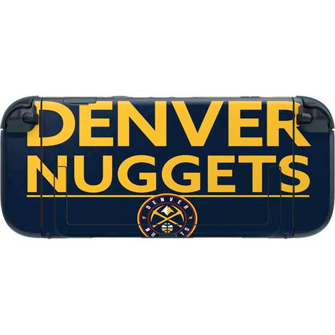 NBA Denver Nuggets Standard - Light Blue Nintendo Switch 2 (2025) with Joy-Con Skin