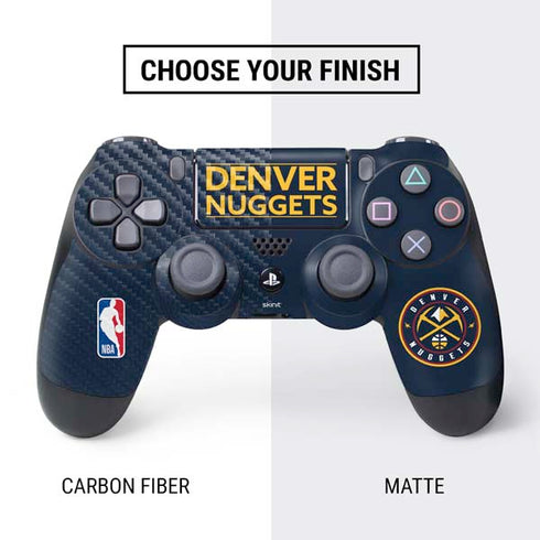 NBA Denver Nuggets Standard - Light Blue PS4 Controller Skin