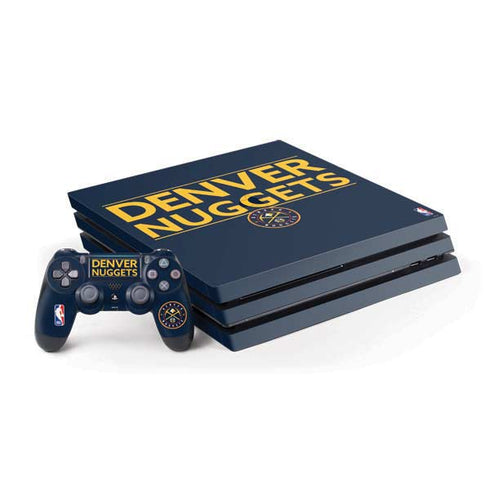 NBA Denver Nuggets Standard - Light Blue PlayStation PS4 Skins