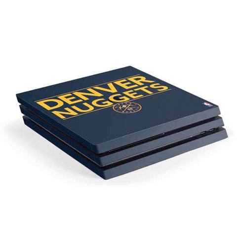 NBA Denver Nuggets Standard - Light Blue PlayStation PS4 Skins